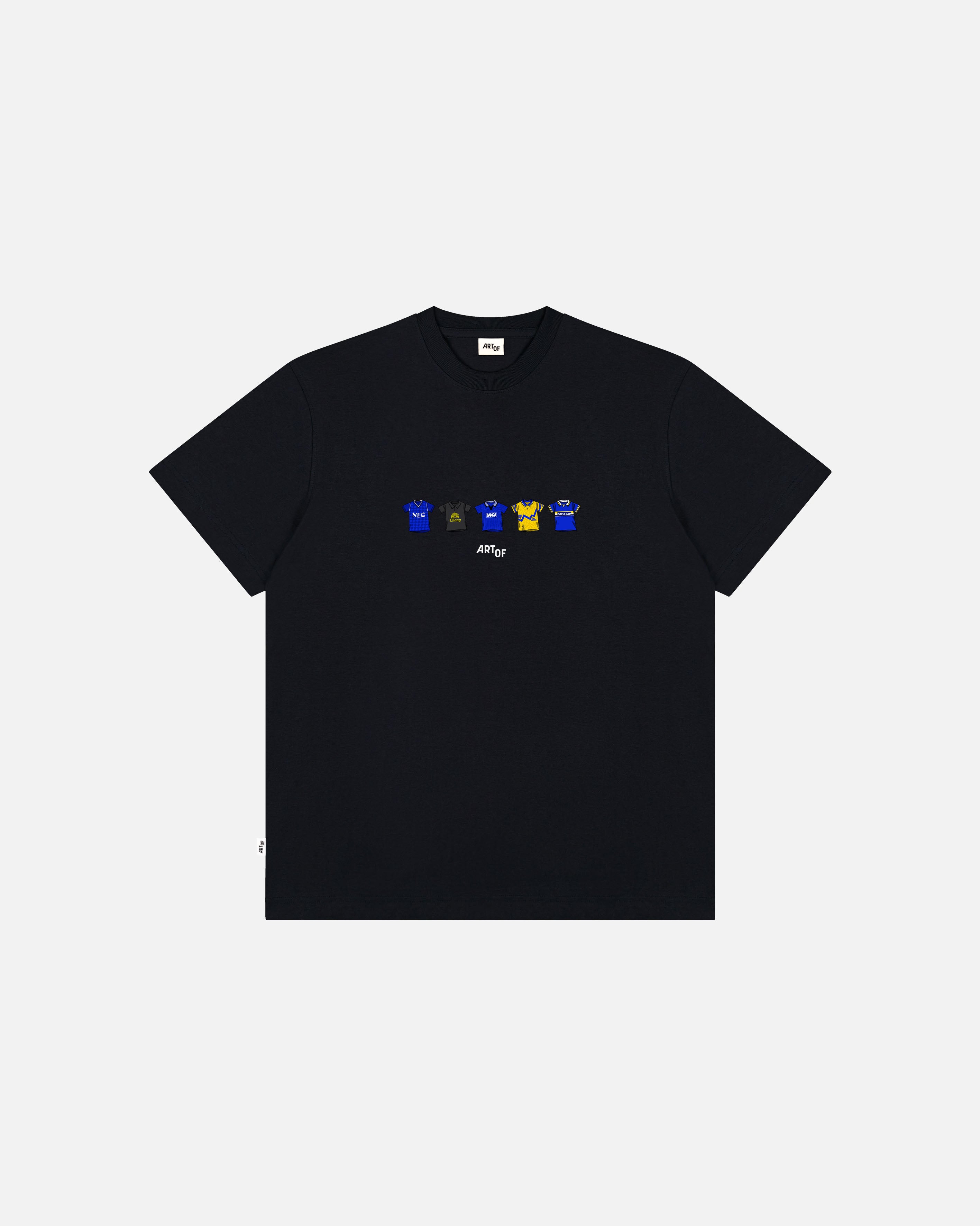 ART OF x Everton Classics Tee | EFC Black Graphic Football T-shirt