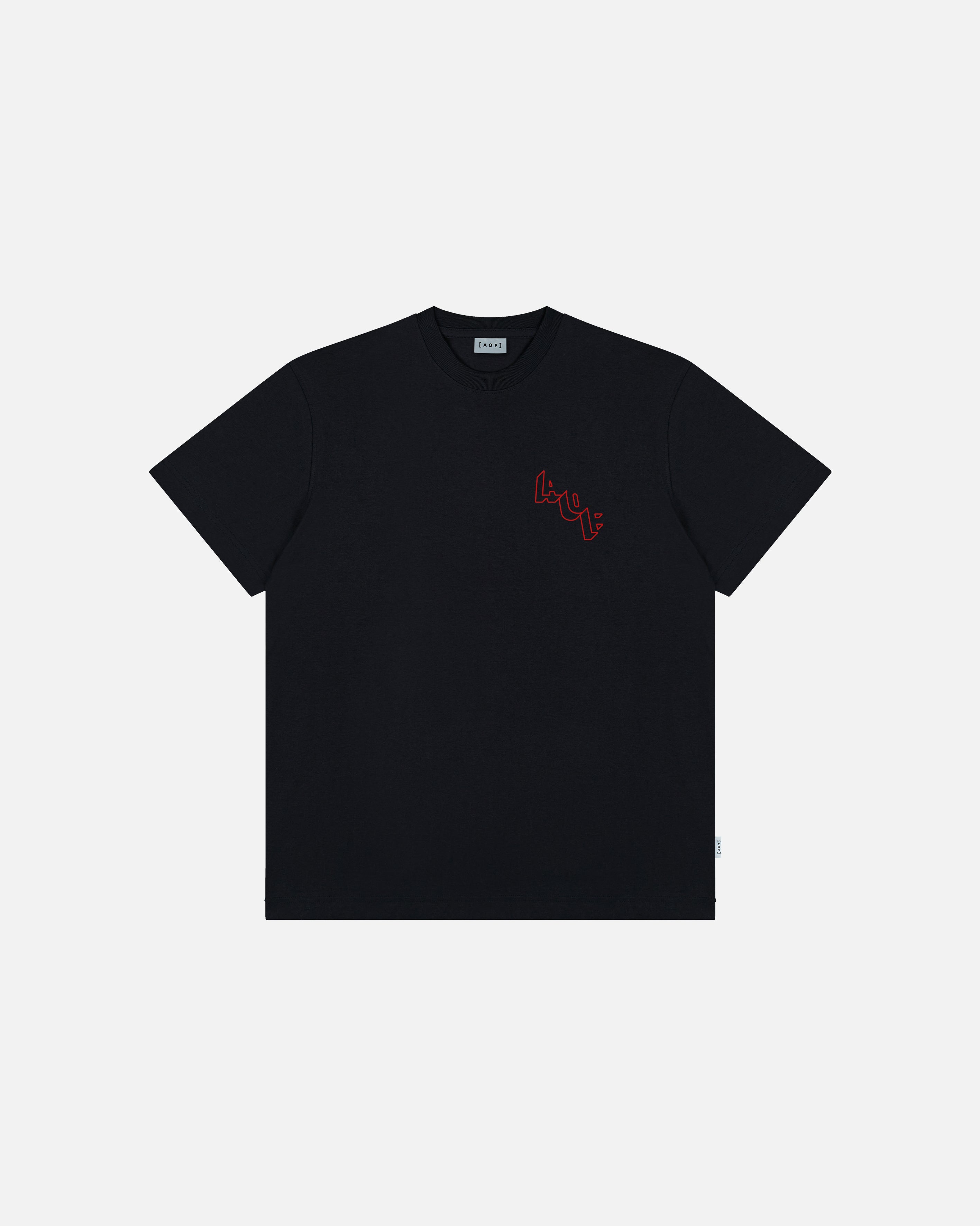 ART OF I Heart The Boss Tee | Black Graphic Women's Football T-shirt