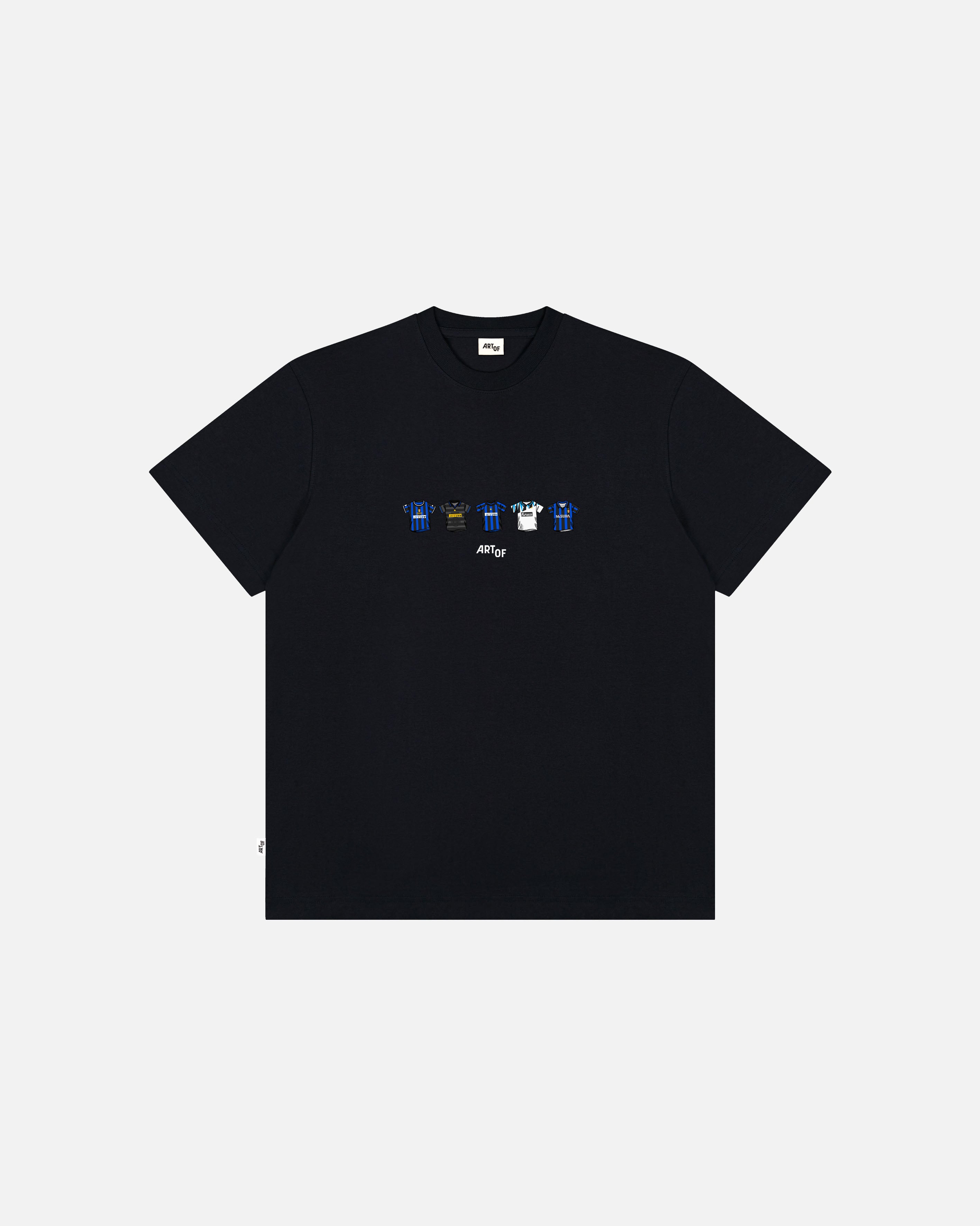 ART OF Inter Milan Classics Tee | Black Graphic Football T-shirt