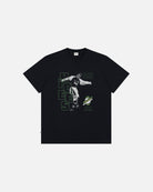 ART OF x Hibernian Sauzee Tee | Hibs Black Graphic Football T-shirt