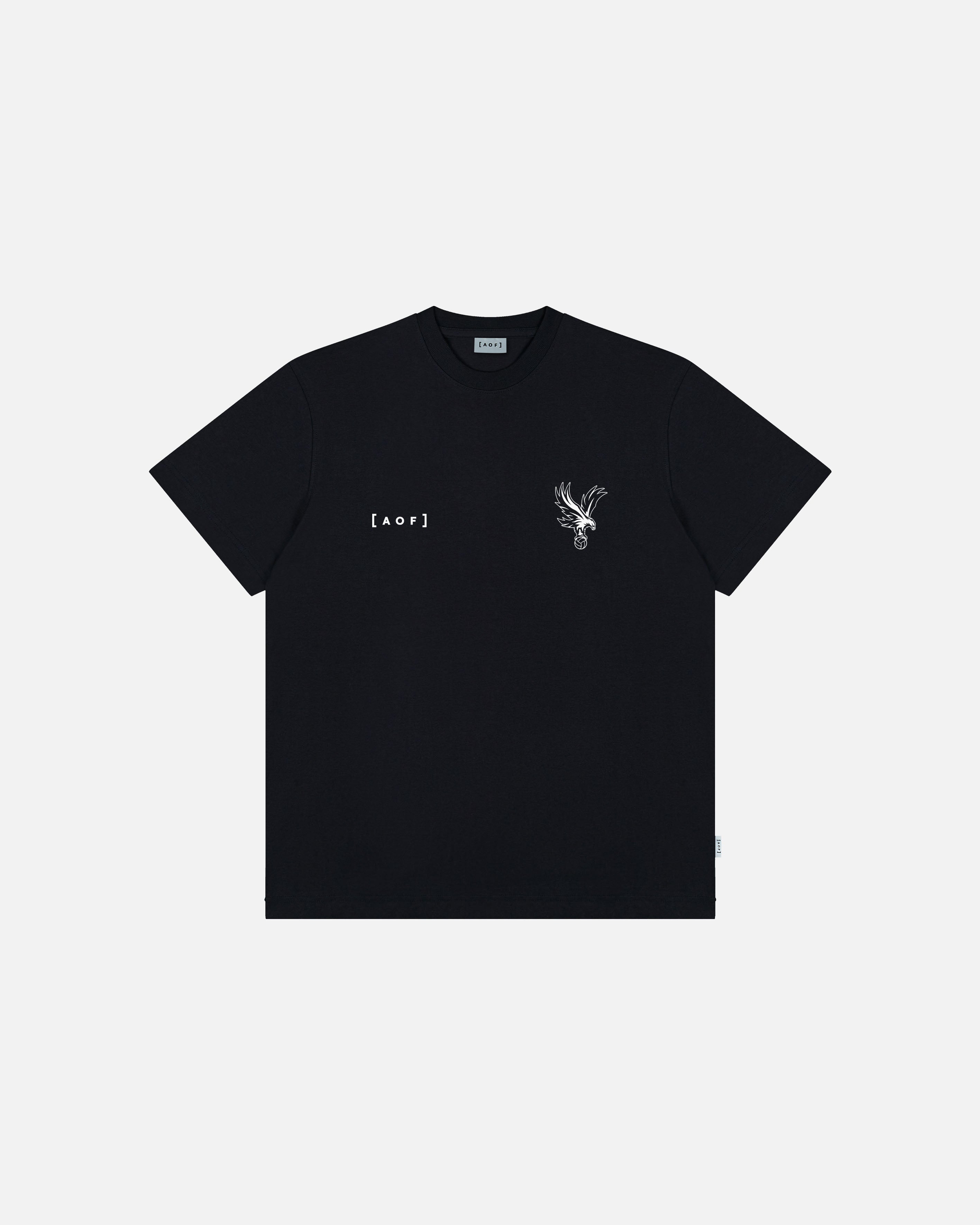 ART OF x Crystal Palace Eagle & Ball | CPFC Black Football T-shirt