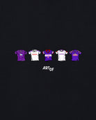 ART OF Fiorentina Classics Tee | Black Graphic Football T-shirt