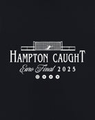 ART OF Hampton Caught Tee | Black Graphic Woman's Football T-shirt