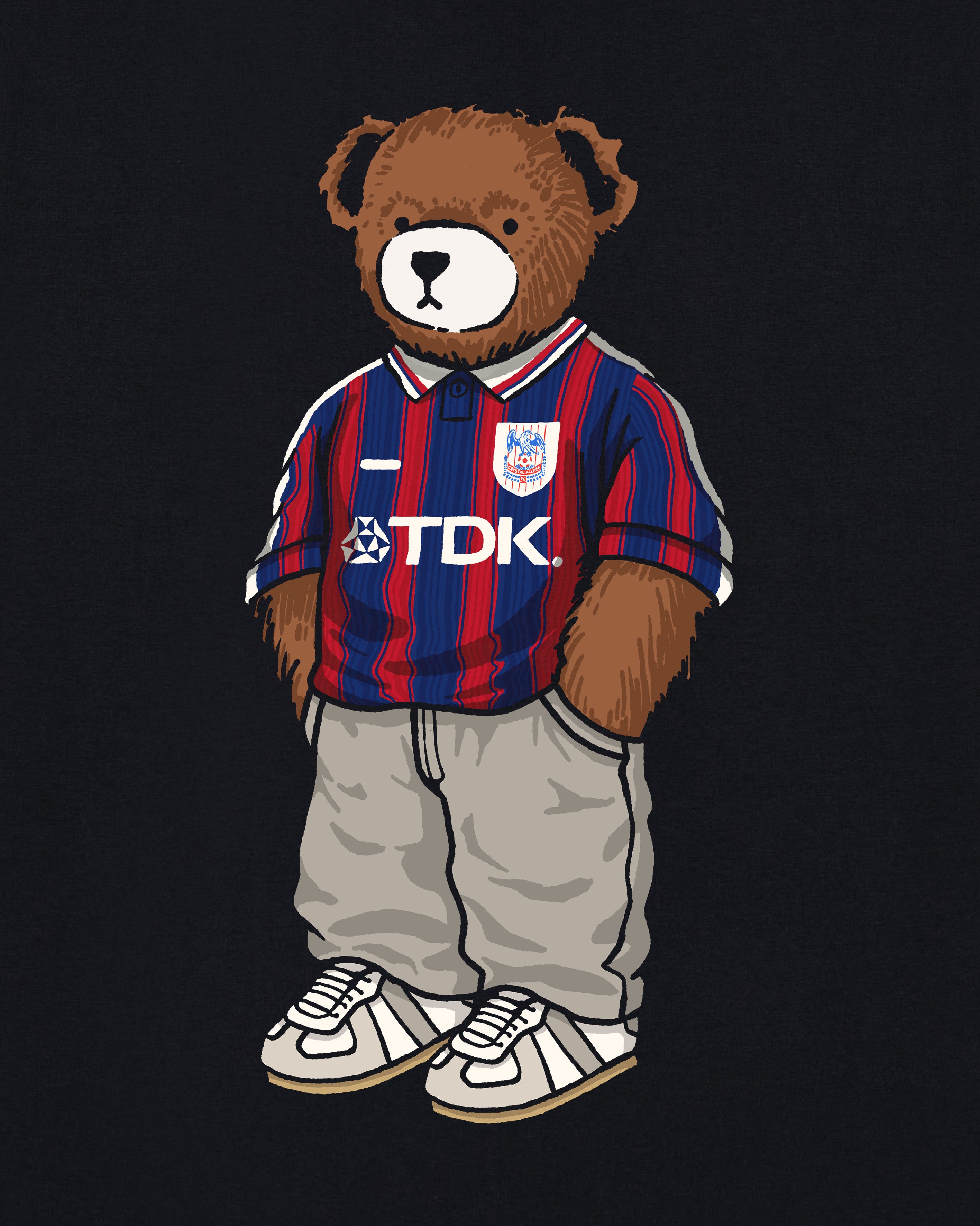 ART OF x Crystal Palace Home Pickles | CPFC Black Football T-shirt