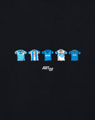 ART OF Napoli Classics Tee | Black Graphic Italian Football T-shirt
