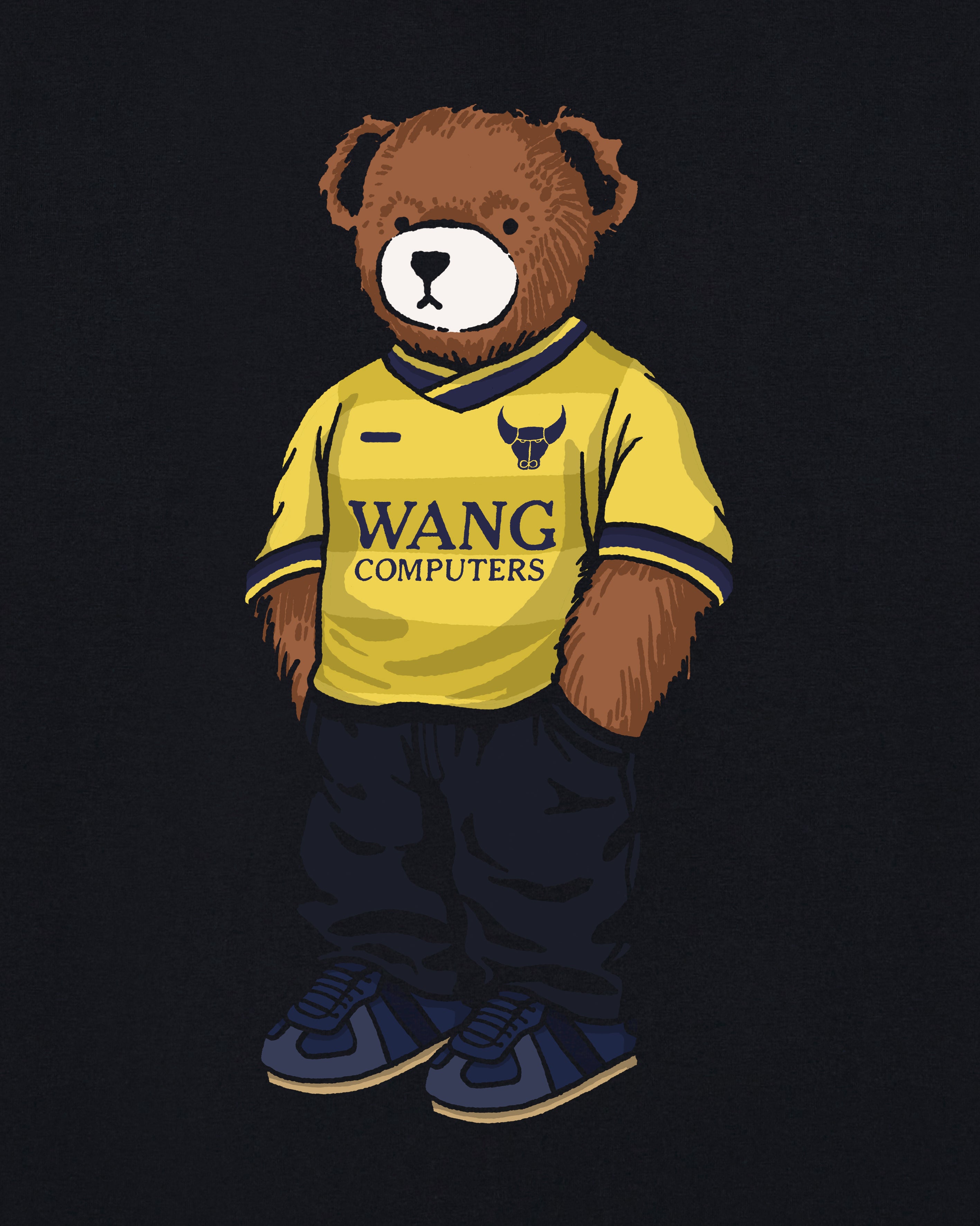 ART OF x Oxford Home Pickles Tee | OUFC Black Graphic Football T-shirt