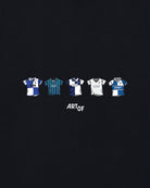 ART OF Bristol Rovers Classics | Black Graphic Football T-shirt
