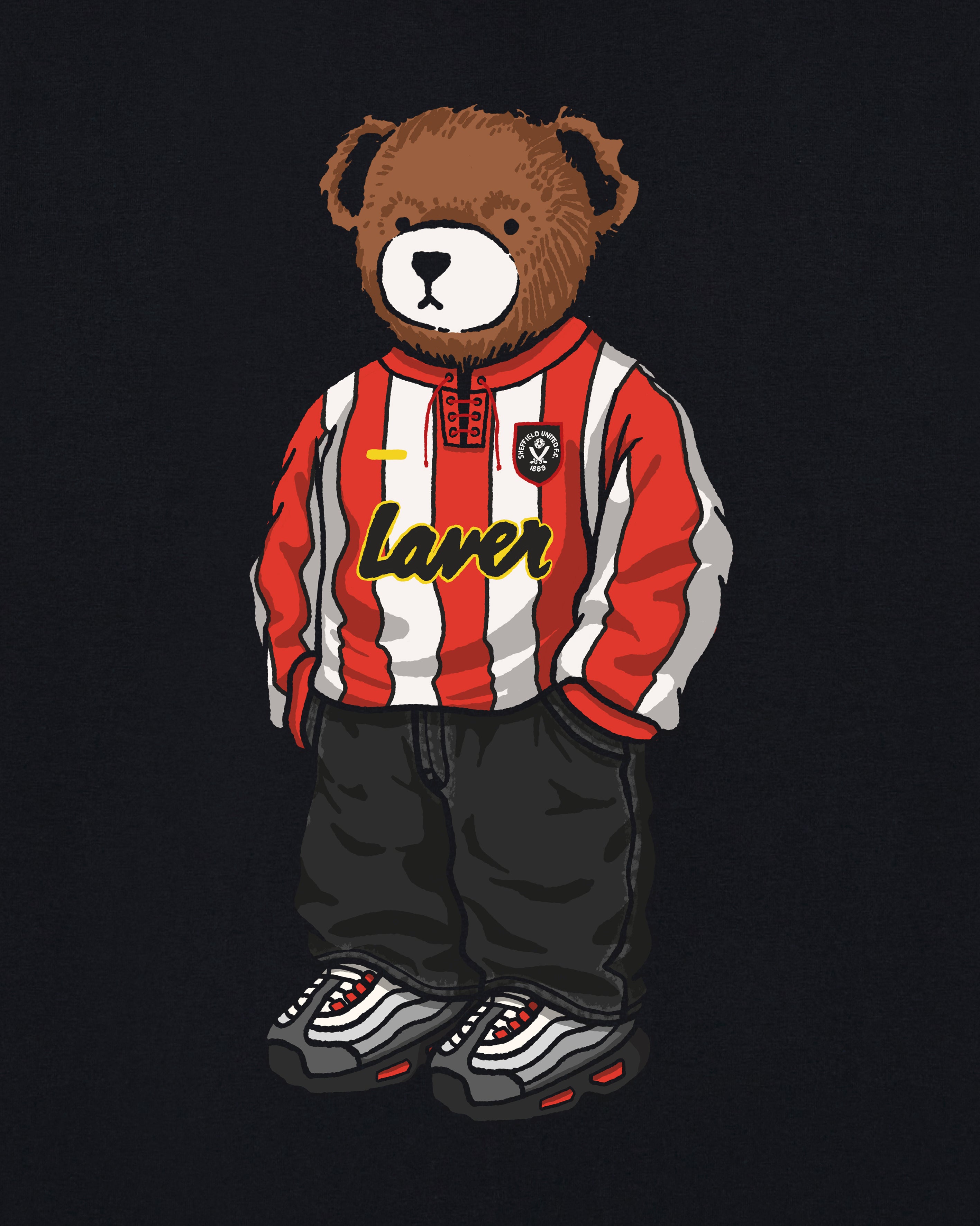 ART OF x Sheffield United Pickles Tee | SUFC Black Football T-shirt