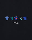 ART OF x Leicester Classics Tee | LCFC Black Graphic Football T-shirt