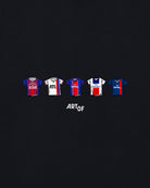 ART OF PSG Classics Tee | Black Graphic French Football T-shirt