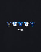 ART OF x Club Brugge Classics Tee | Black Graphic Football T-shirt