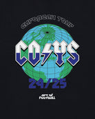 ART OF Spurs COYS European Tour 24-25 | Black Graphic Football T-shirt
