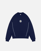 ART OF x Leeds United Navy Panelled Sweat | LUFC Football Merch