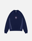 ART OF x Rangers Black Panelled Sweat | RFC Embroidered Football Merch