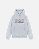 AOF x Forest 90s Hoodie | Grey Embroidered Top | Art of Football