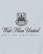 ART OF x West Ham Heritage Hoodie | WHUFC Grey Printed Football Sweat