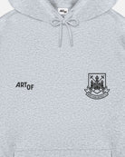 ART OF x West Ham Heritage Hoodie | WHUFC Grey Printed Football Sweat