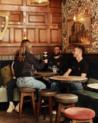 ART OF x Guinness Black Panelled Sweat | Embroidered Football Sweater