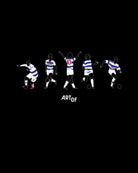 ART OF x QPR Icons Tee | Black Graphic Football T-shirt