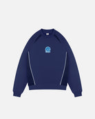 ART OF x QPR Blue Panelled Sweat | Embroidered Football Merch