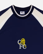 ART OF Chelsea Oversized Panelled Tee | Embroidered Football T-shirt