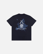 ART OF x Forest European Tour Tee | NFFC Navy Graphic Football T-shirt