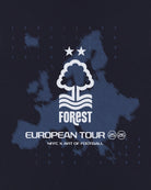 ART OF x Forest European Tour Tee | NFFC Navy Graphic Football T-shirt