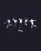 ART OF Spurs Printed Icons Tee | THFC Navy Graphic Football T-shirt