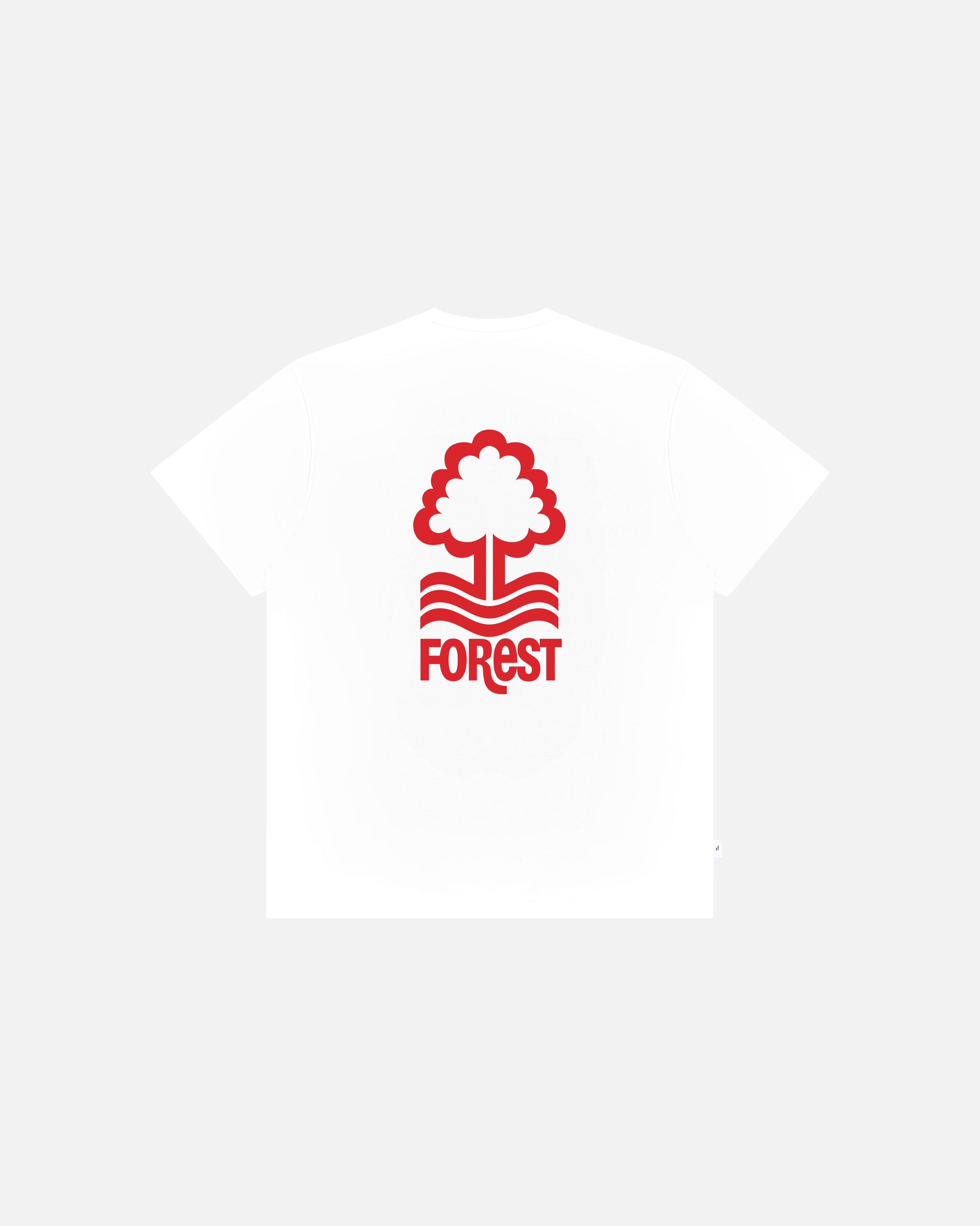 ART OF x Forest 90s Crest Tee | NFFC White Graphic Football T-shirt