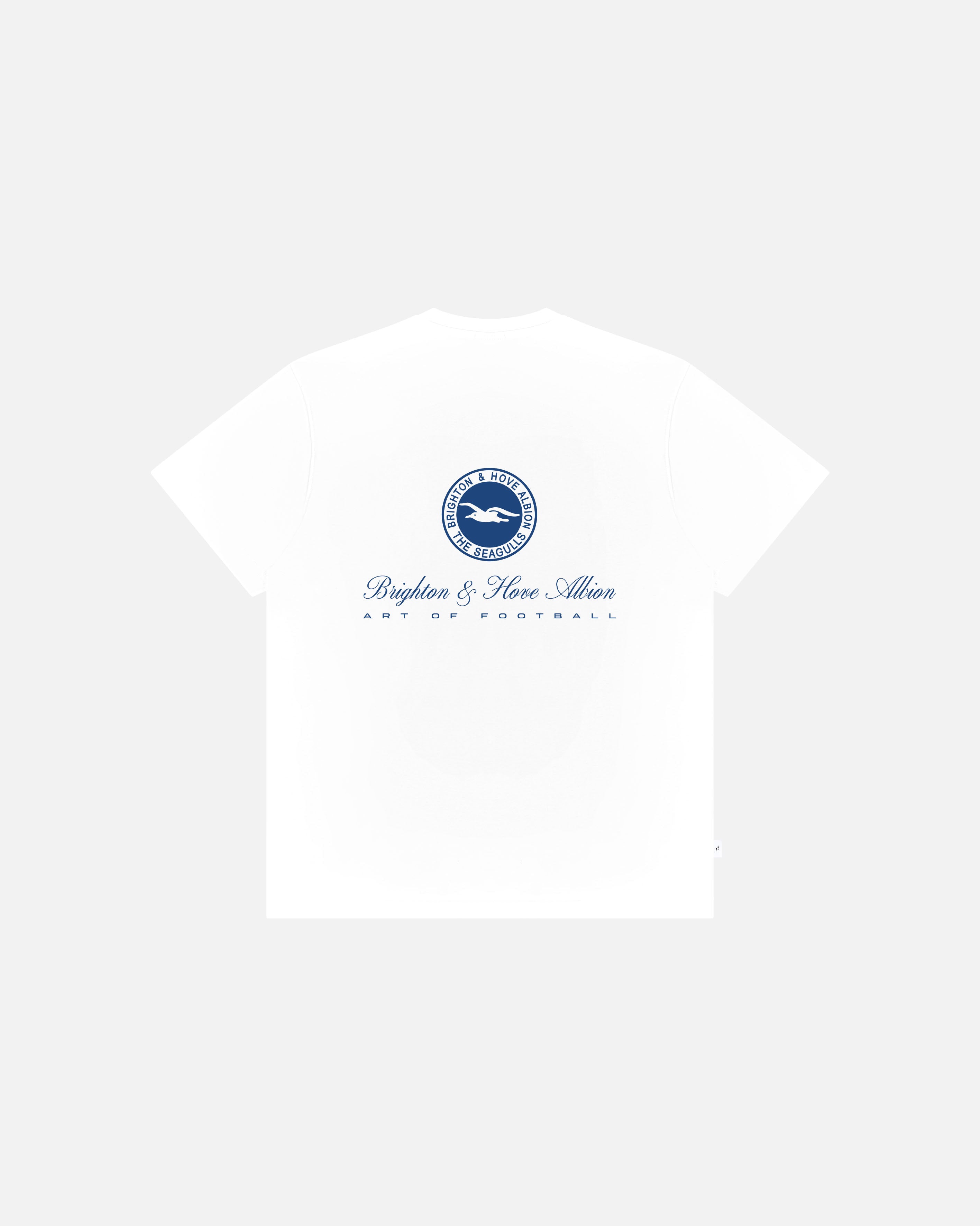 ART OF x Brighton Heritage Tee | BHAFC White Graphic Football T-shirt