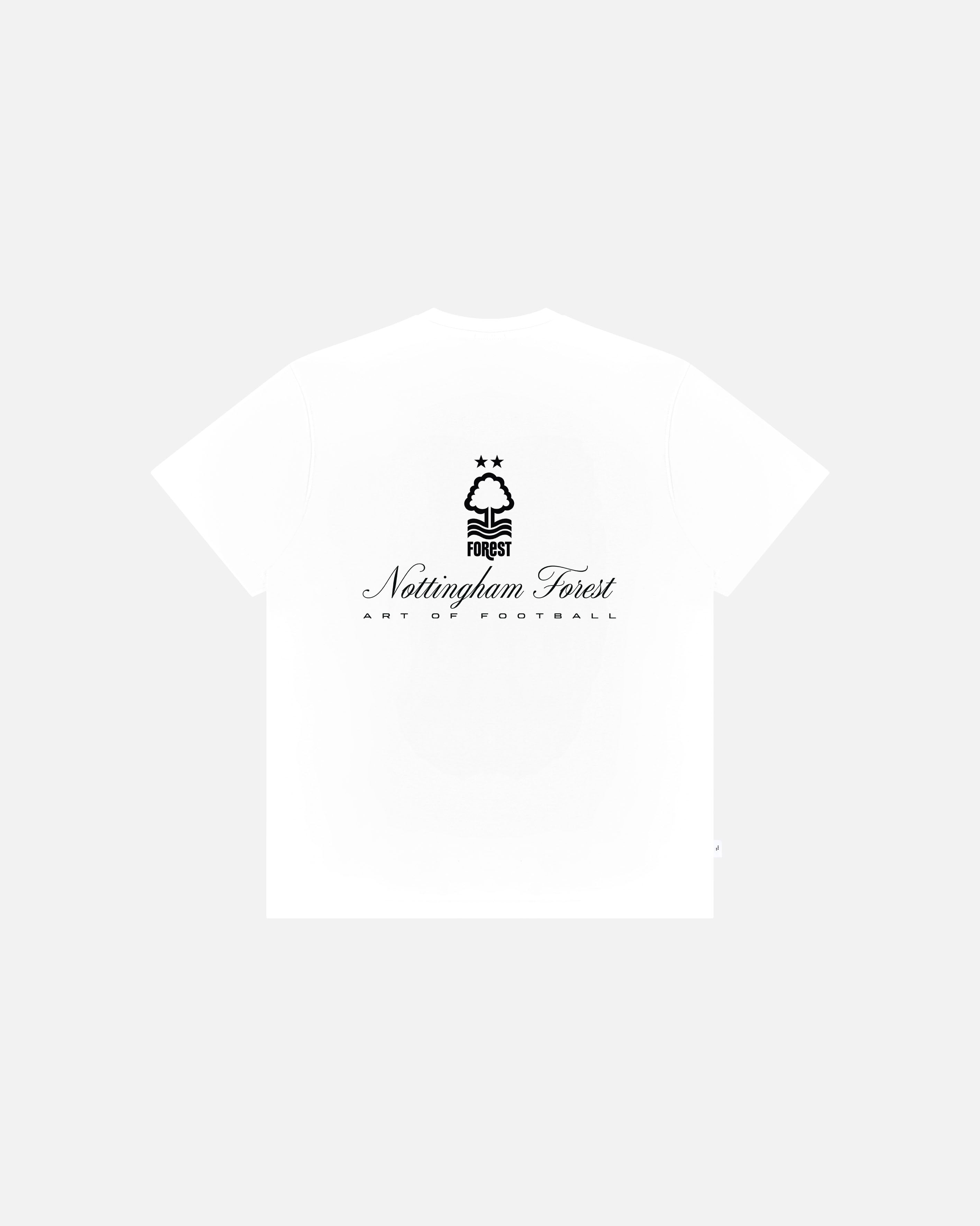 ART OF x Forest Heritage Tee | NFFC White Graphic Football T-shirt
