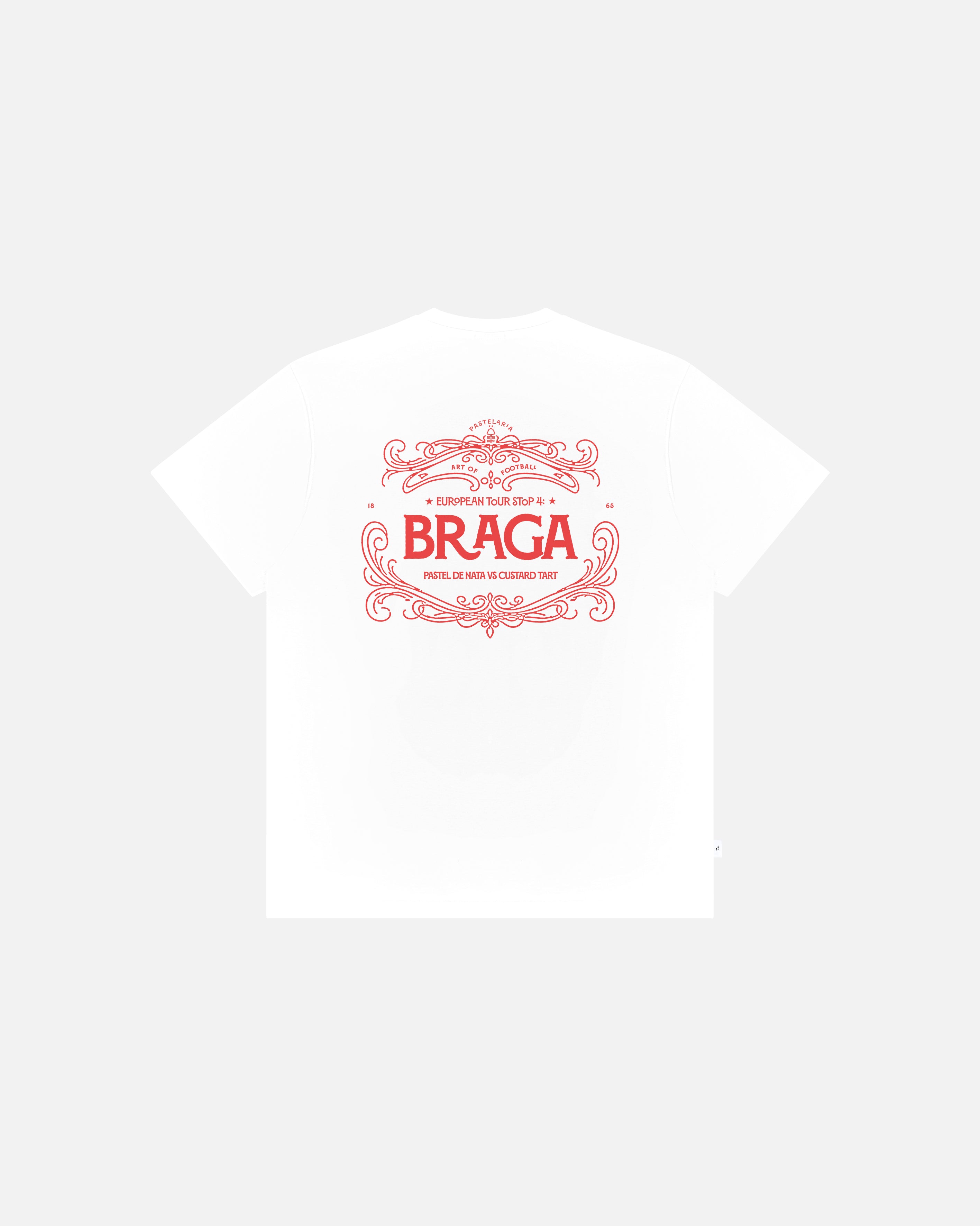 ART OF x Forest In Braga Tee | NFFC White Graphic Football T-shirt