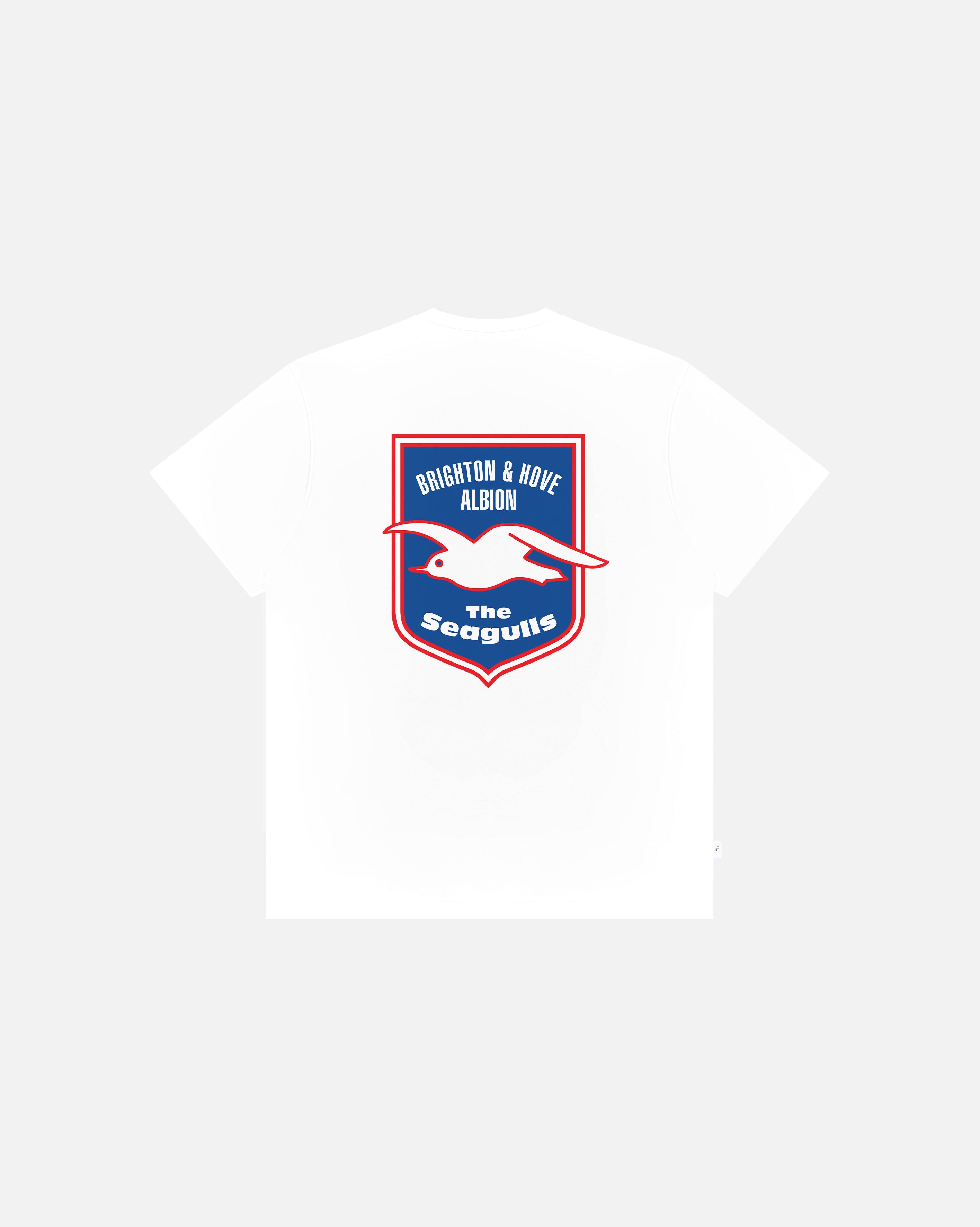 ART OF x Brighton Crest Tee | BHAFC White Graphic Football T-shirt