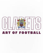 ART OF x Burnley 90s Tee | BFC White Graphic Football T-shirt