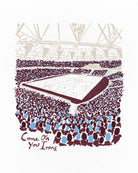 ART OF x West Ham 12th Man Tee | WHUFC White Graphic Football T-shirt