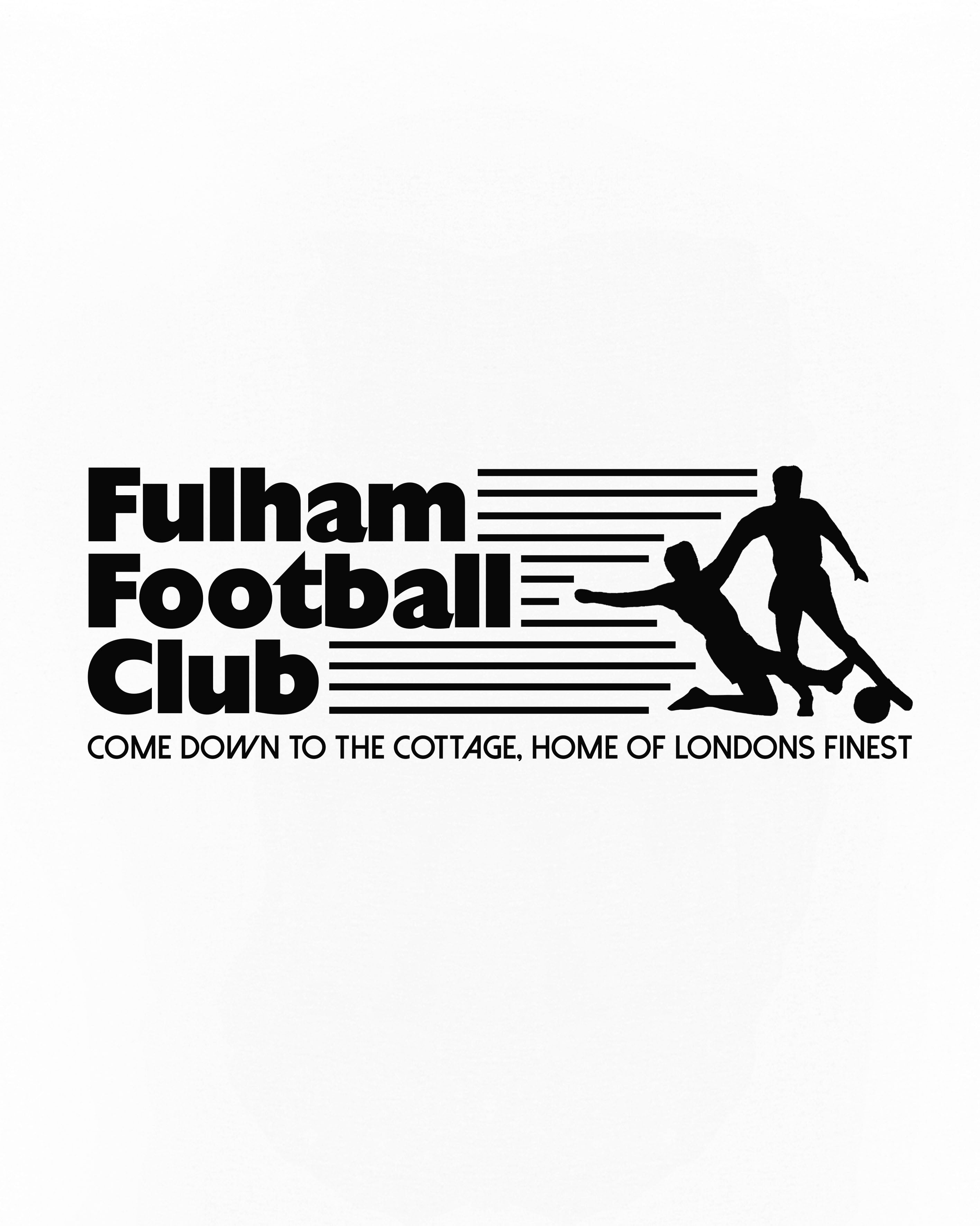 ART OF x Fulham Football Club Tee | FFC White Graphic Football T-shirt