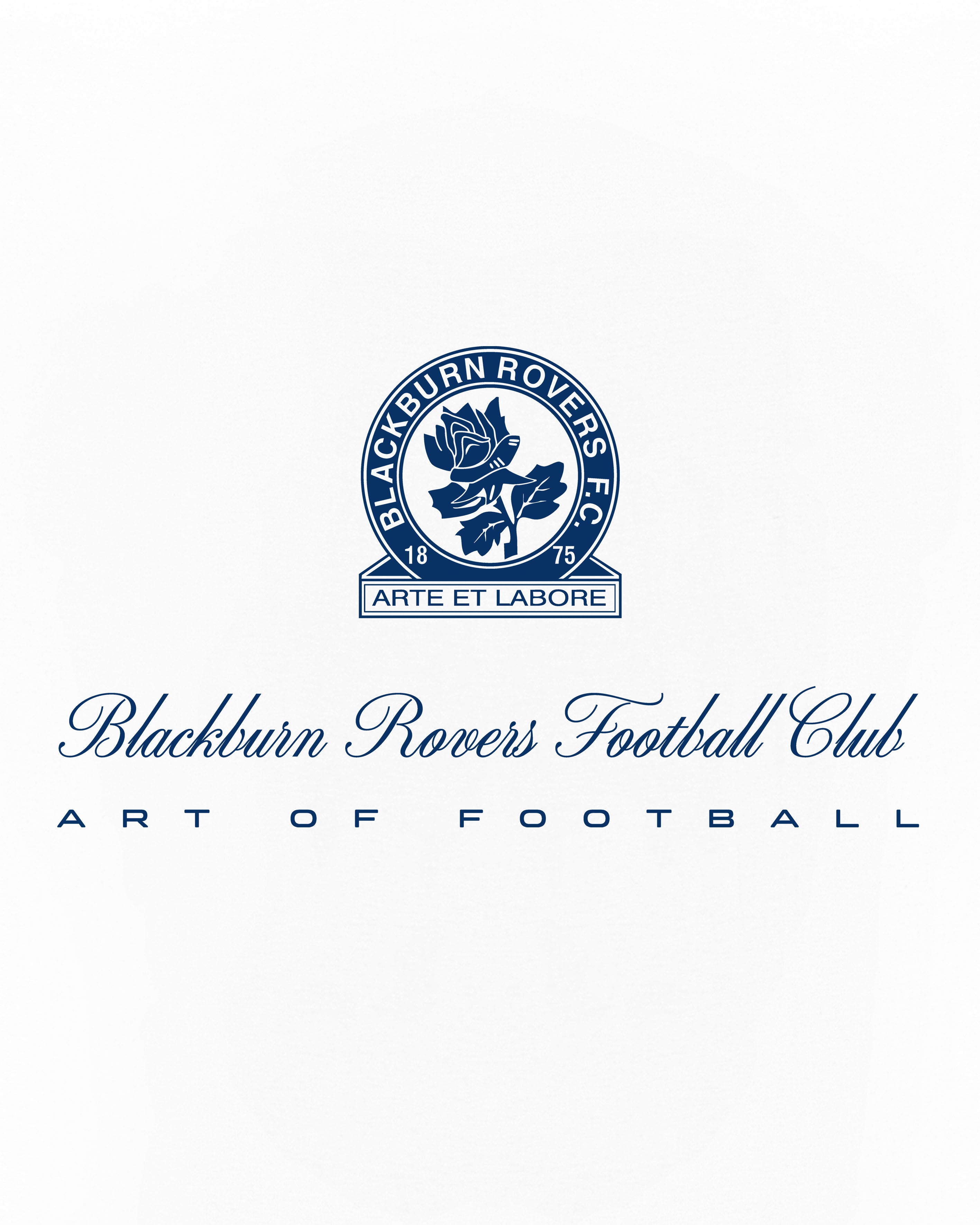 ART OF x Blackburn Heritage Tee | BRFC White Graphic Football T-shirt