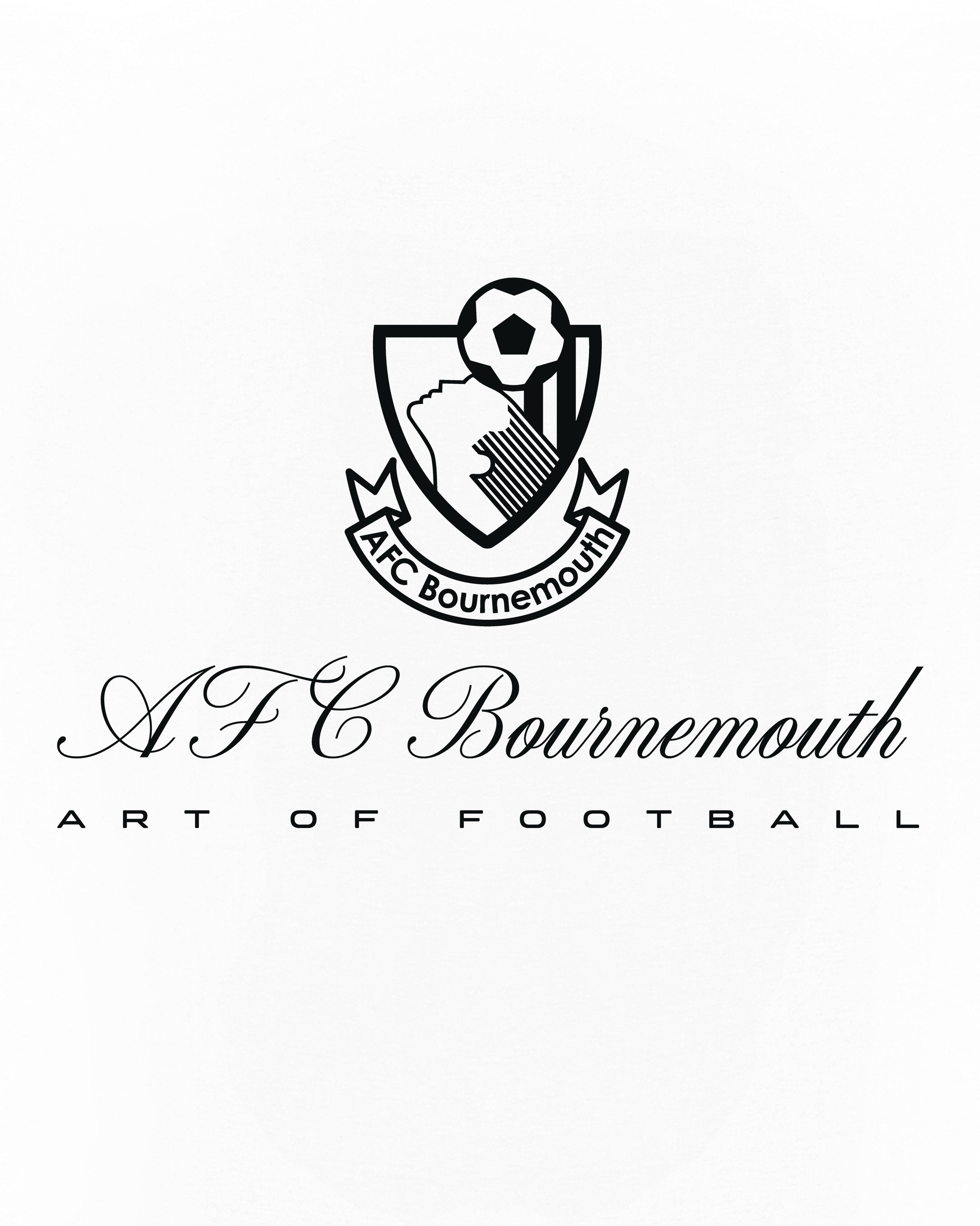 ART OF x Bournemouth Heritage Tee | AFCB White Football T-shirt