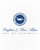 ART OF x Brighton Heritage Tee | BHAFC White Graphic Football T-shirt