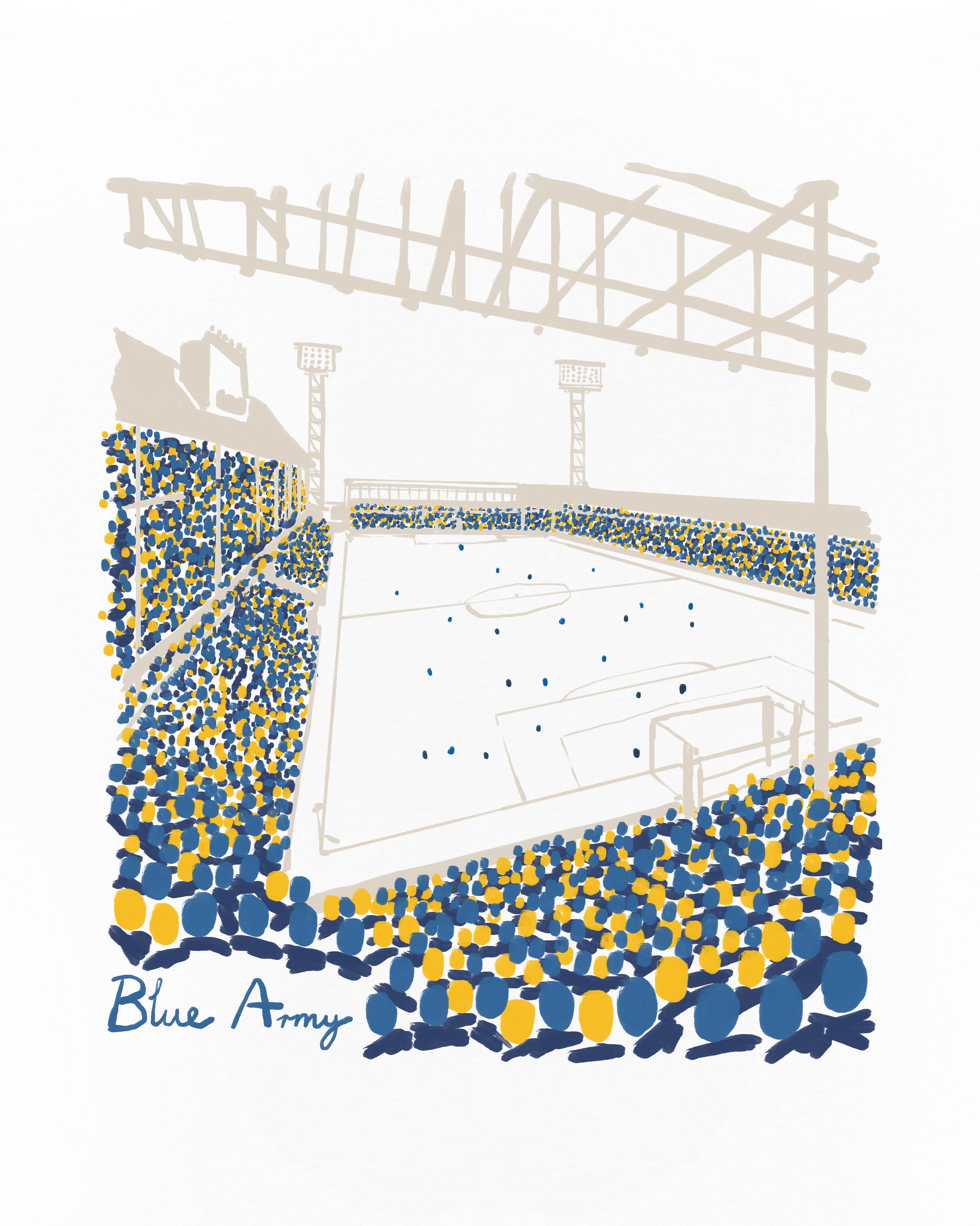 ART OF x Leicester 12th Man Tee | LCFC White Graphic Football T-shirt