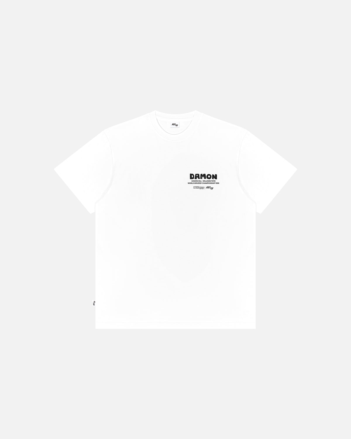ART OF x Atlassian Williams | Damon Helmet Tee | Car Racing T-shirt