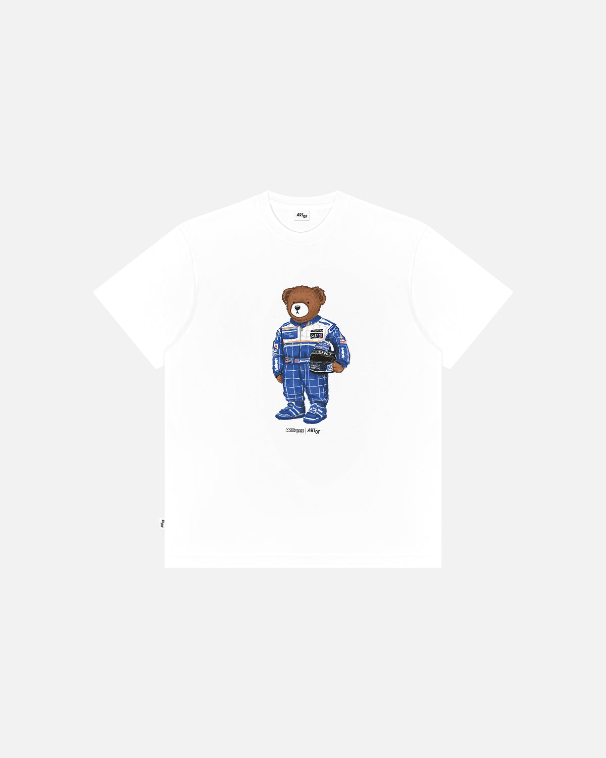 ART OF Atlassian Williams | '96 Pickles Tee | White Car Racing T-shirt
