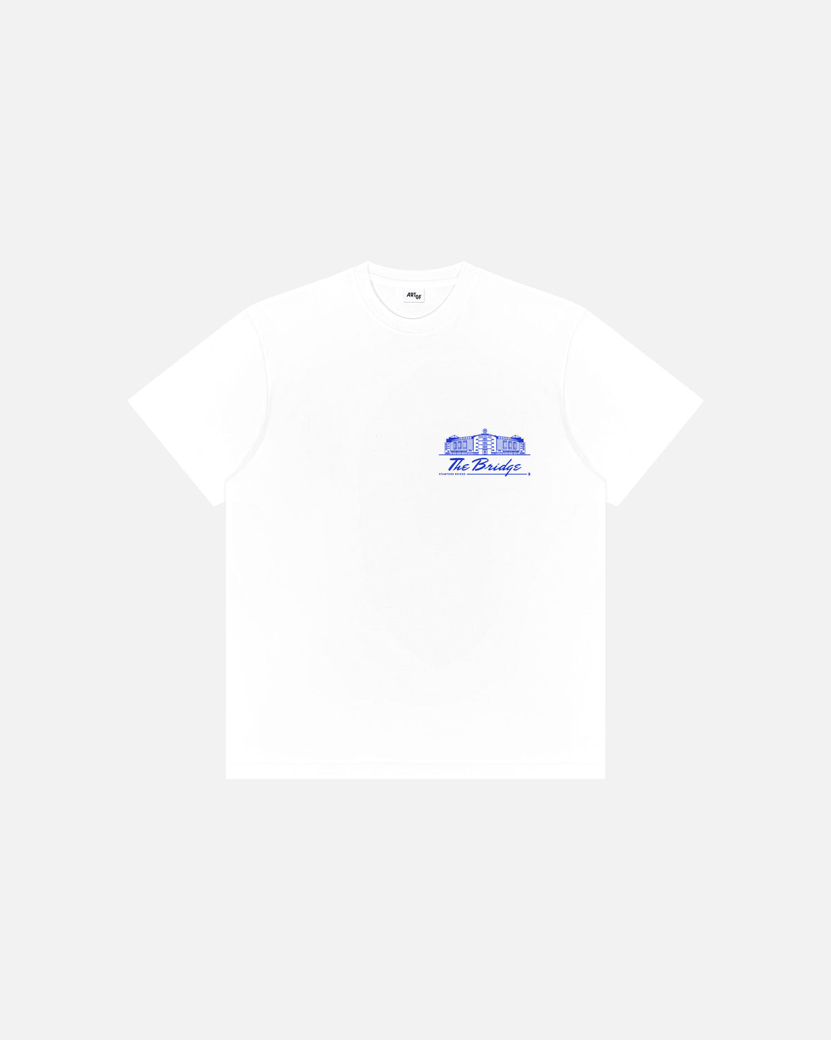 ART OF Chelsea The Bridge Tee | CFC White Graphic Football T-Shirt