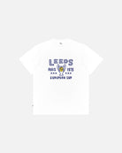 ART OF x Leeds Paris 1975 Tee | LUFC White Graphic Football T-shirt
