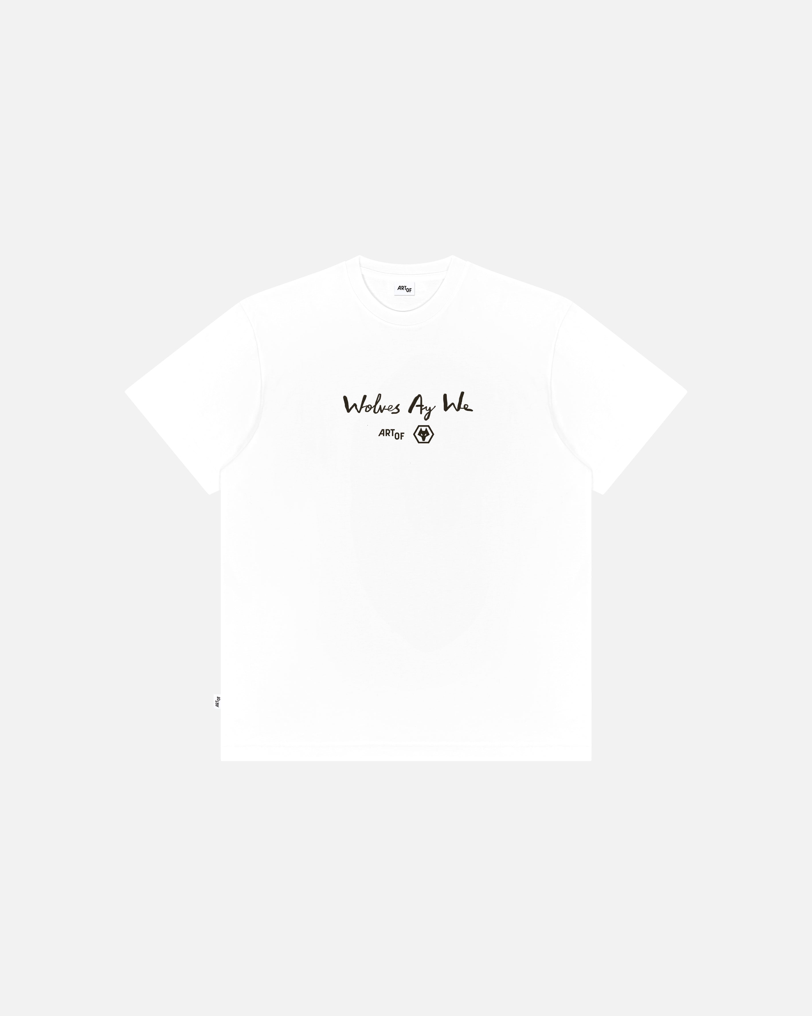 ART OF x Wolves 12th Man Tee | White Graphic Football T-shirt