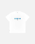 ART OF Napoli Printed Classics Tee | White Graphic Football T-shirt
