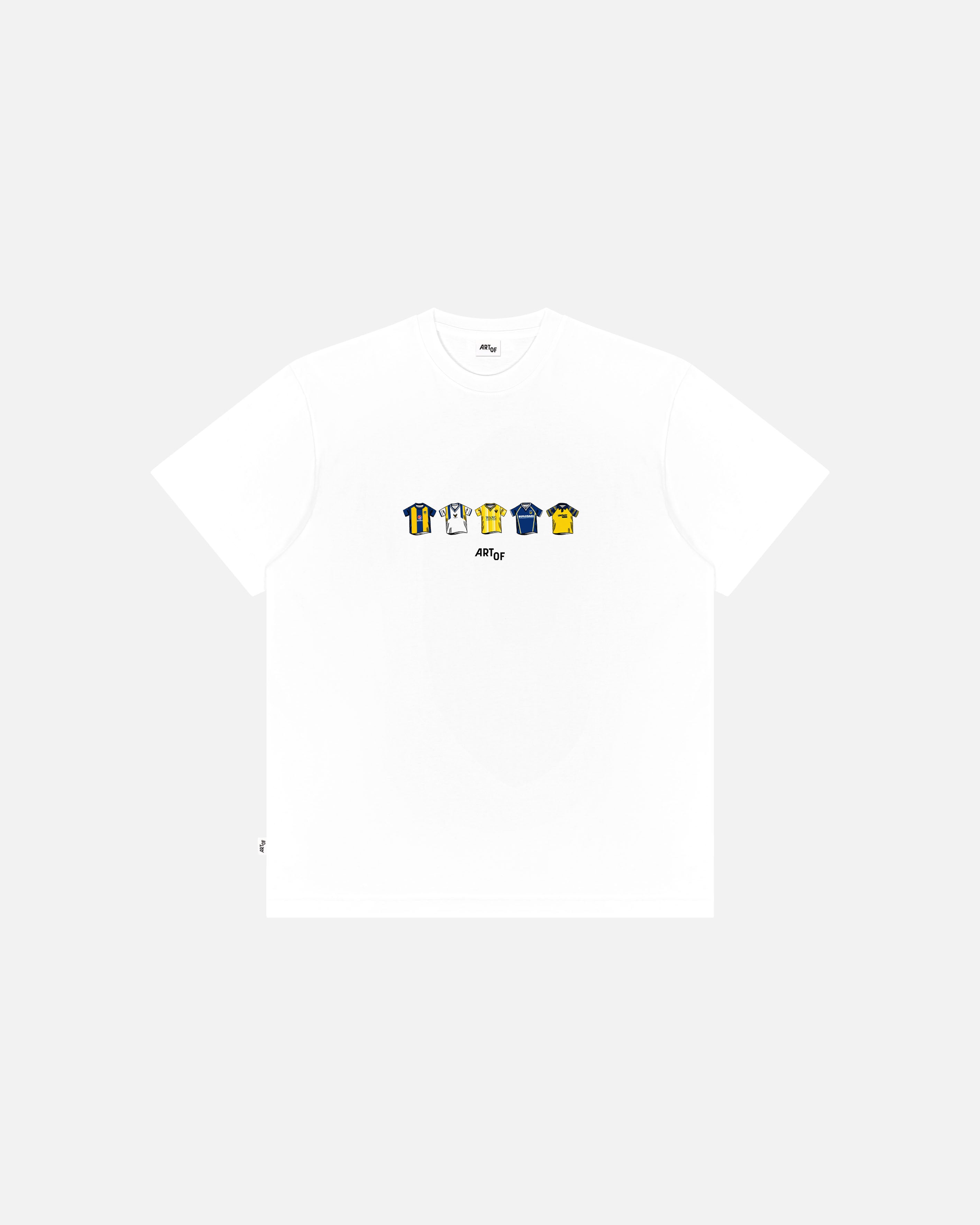 ART OF x Oxford Classics Tee | OUFC White Graphic Football T-shirt