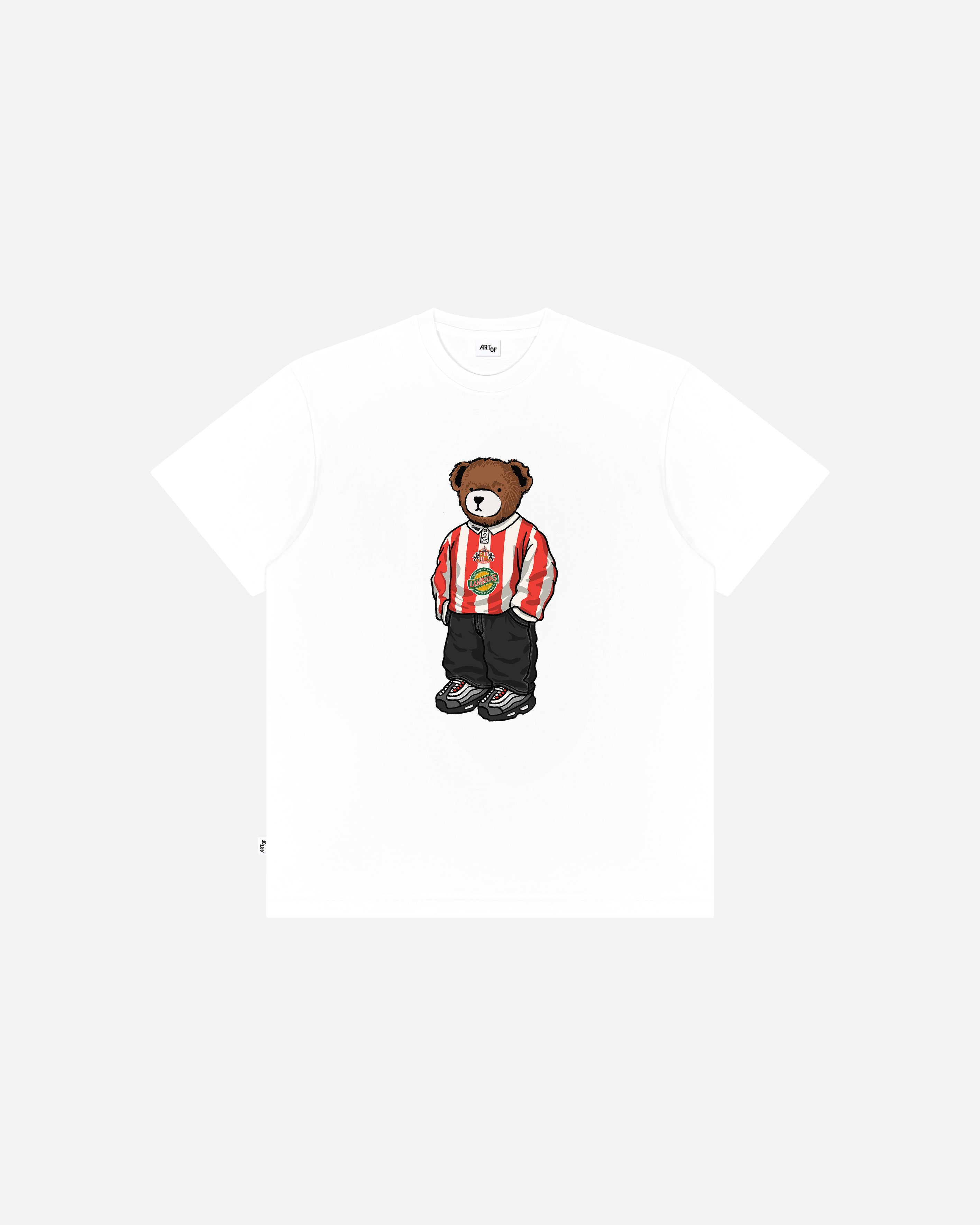ART OF x Sunderland Home Pickles Tee | SAFC White Football T-shirt