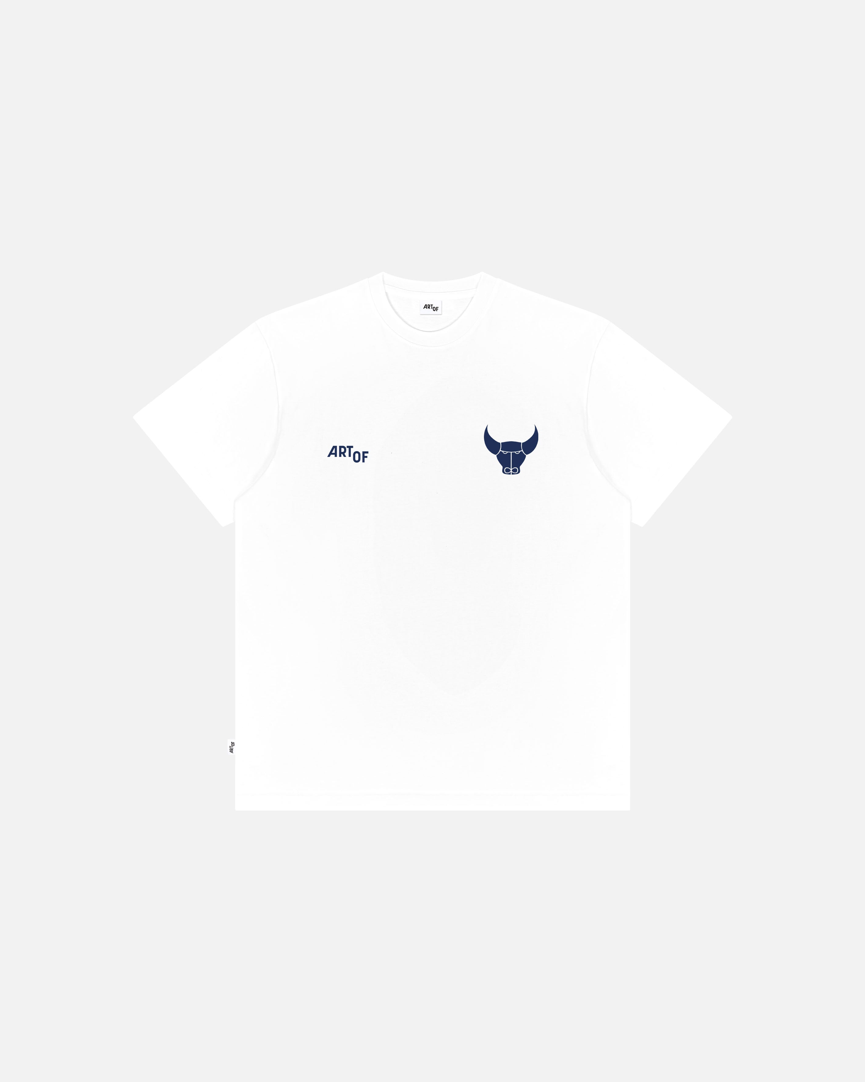 ART OF x Oxford Heritage Tee | OUFC White Graphic Football T-shirt