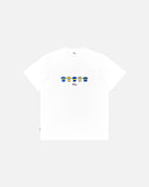 ART OF Boca Printed Classics Tee | White Graphic Football T-shirt